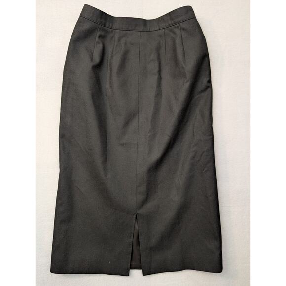 Vtg Pendleton Long Skirt Size 10 100% Virgin Wool Front Pleats Made In USA - Picture 8 of 10